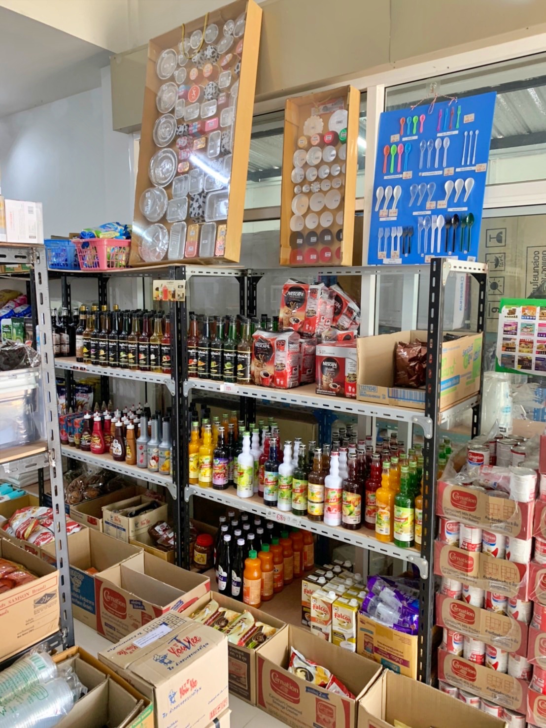 เซ้งกิจการ #ร้านขายส่ง วัตถุดิบเบเกอรี่-น้ำชง-อาหาร  ข้างร้านย่างเนย อมตะชลบุรี นาป่า 