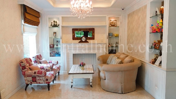 บ้านเดี่ยว ลัดดารมย์ อลิแกนซ์ พระราม 5 หลังมุม