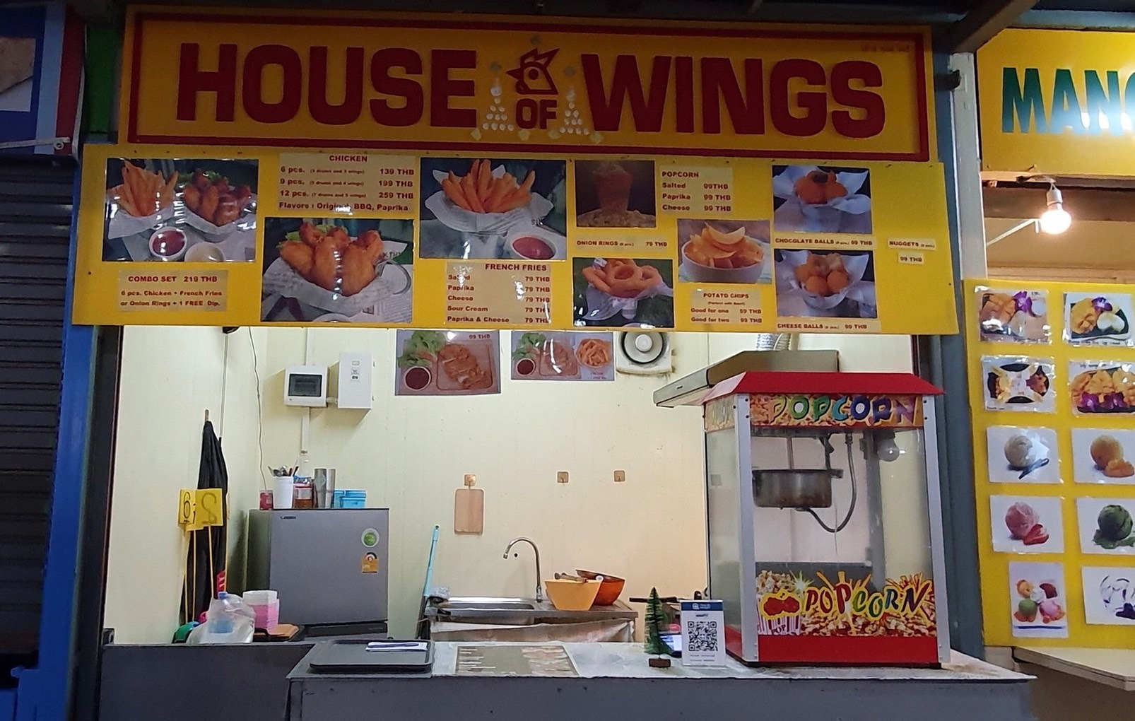 เซ้ง! ร้าน House of Wings  #ลานเบียร์ #ใกล้BTSพระโขนง @W district 