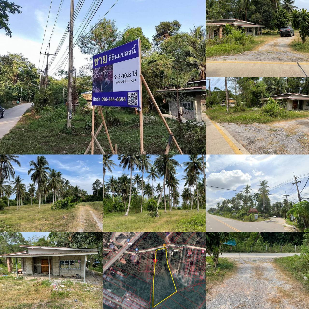 ขายที่ดิน ที่ดินทำเลสวยมาก ติดถนนคอนกรีต ประจวบคีรีขันธ์
