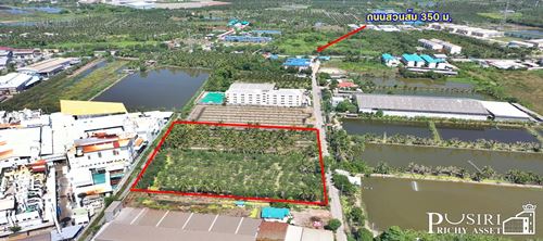 ที่สวยบนทำเลอุตสาหกรรม 4 ไร่ สร้างโรงงาน ได้ทุกประเภท ใกล้กับนิคมสมุทรสาคร เดินทางสะดวกจากพระราม 2 เพียง 2 กิโลเมตร - KK2598S