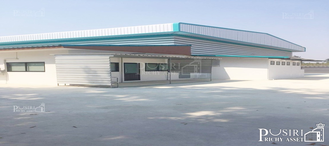 โรงงาน 2 ไร่เศษ ใกล้มอเตอร์เวย์ เบอร์ 7 ขาไปพัทยา ได้ทั้งผลิตและเก็บของ 1,440 ตร.ม.  