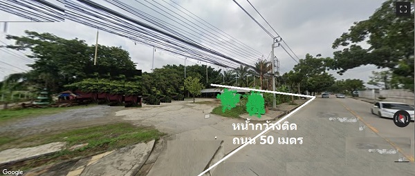 ขายที่ดินติดถนนสวนผัก เนื้อที่2-1-4ไร่ (904 ตรว) แปลงมุมสวยงามดินติดถนน2ด้าน ที่ดินทำเลทอง ใกล้ตลาดสดธนบุรีใหม่   หน้ากว้างติดถนนสวนผัก50เมตร  ลึก(หน้ากว้าง ถนนซอย )78เมตร