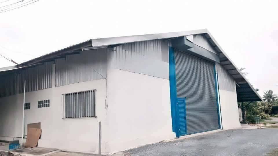 ให้เช่าโกดัง-โรงงาน พร้อมออฟฟิศ 640 ตรม. ถนนบ้านแพ้ว นครปฐม ติด ถนนใหญ่ 4 เลน มีกล้องวงจรปิด