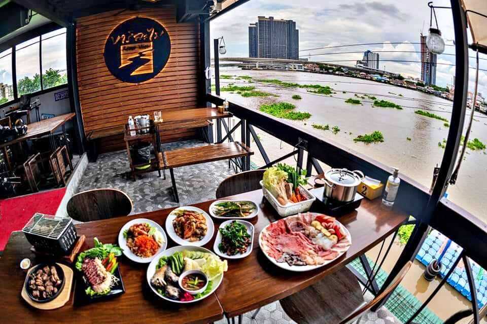 เซ้งด่วน!ร้านอาหาร เฉพาะชั้น2 #ริมแม่นำเจ้าพระยา #วิวสะพานพระนั่งเกล้า