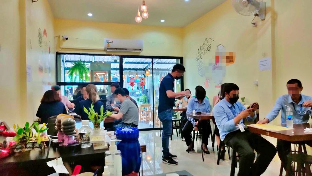 เซ้งร้านอาหาร ชั้น1 คาเฟชั้น2 ชั้น3 #ทำร้านนวดได้ @ถนนประชาราษฏ์บำเพ็ญ 24 (สามเสนนอก)