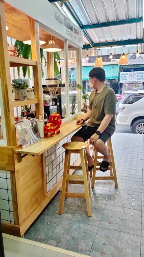 เซ้งร้านอาหาร ชั้น1 คาเฟชั้น2 ชั้น3 #ทำร้านนวดได้ @ถนนประชาราษฏ์บำเพ็ญ 24 (สามเสนนอก)