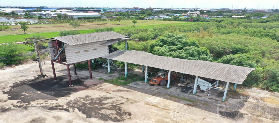 ขายโรงงาน พร้อมเครื่องจักร 29ไร่ ใบอนุญาตฟรี เข้า ออก สะดวก ใกล้ ถ.เศรษฐกิจ ในราคาเซฟๆ - KK1412S