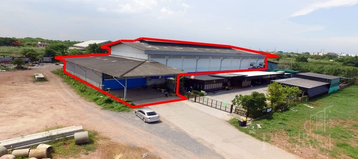 ให้เช่าโรงงาน พื้นอีพ็อกซี่ 2,400 ตร.ม. ผังสีม่วง มีสำนักงาน ใกล้ กับ ถนน 4 เลนส์ ถ.บางปลา / เศรษฐกิจ -KK2327R