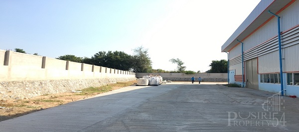 โรงงานใหม่ เกือบ 6 ไร่ โรงงานใหญ่ 40*48 เมตร พื้นรับ 5 ตัน/ตร.ม. แถมใบ รง.4 (105) และ 53 พลาสติก และระบบอื่นๆ ใกล้ตลาดบ่อวิน - ขายโรงงานชลบุรี