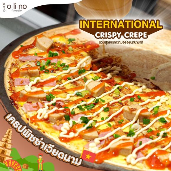 เซ้ง ร้านชานม & เครป #Olino #เดลิเวอรี่ปัง @สาขาโรงพยาบาล วิมุต สะพานควาย