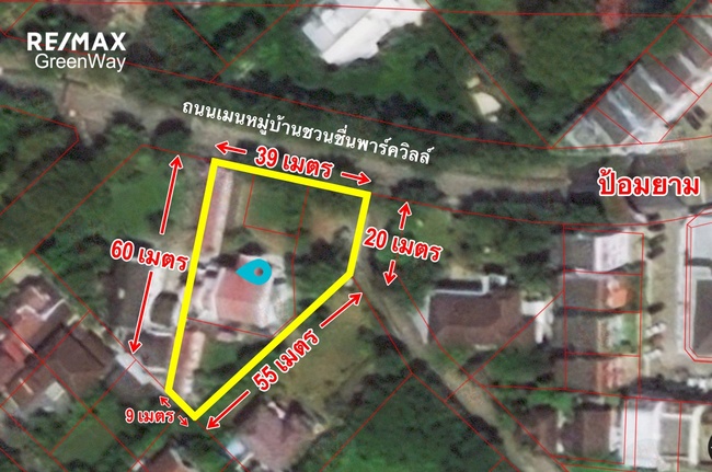 ที่ดินกาญจนาภิเษก ชวนชื่นพาร์ควิลล์ ใกล้จุดขึ้นลงทางด่วนศรีรัช-วงแหวนฯ