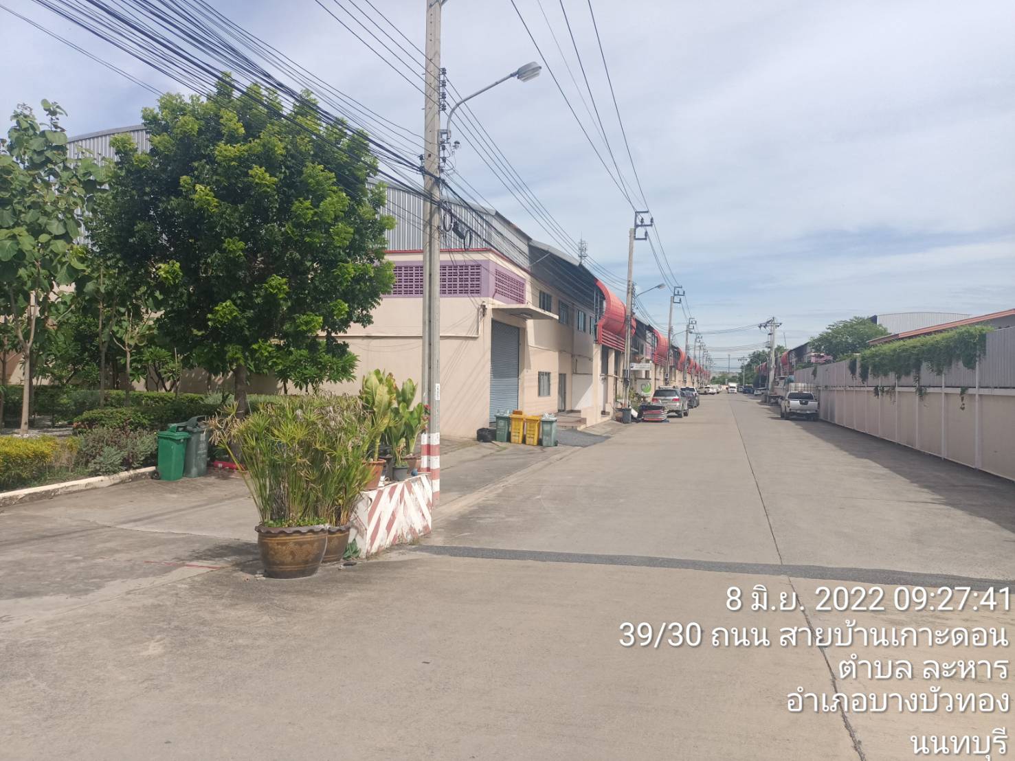 ให้เช่า อาคาร-โกดังโรงงาน บนถนนสาย345  พื้นที่ 450 ตารางเมตร พร้อมสำนักงานออฟฟิศ 2 ชั้น