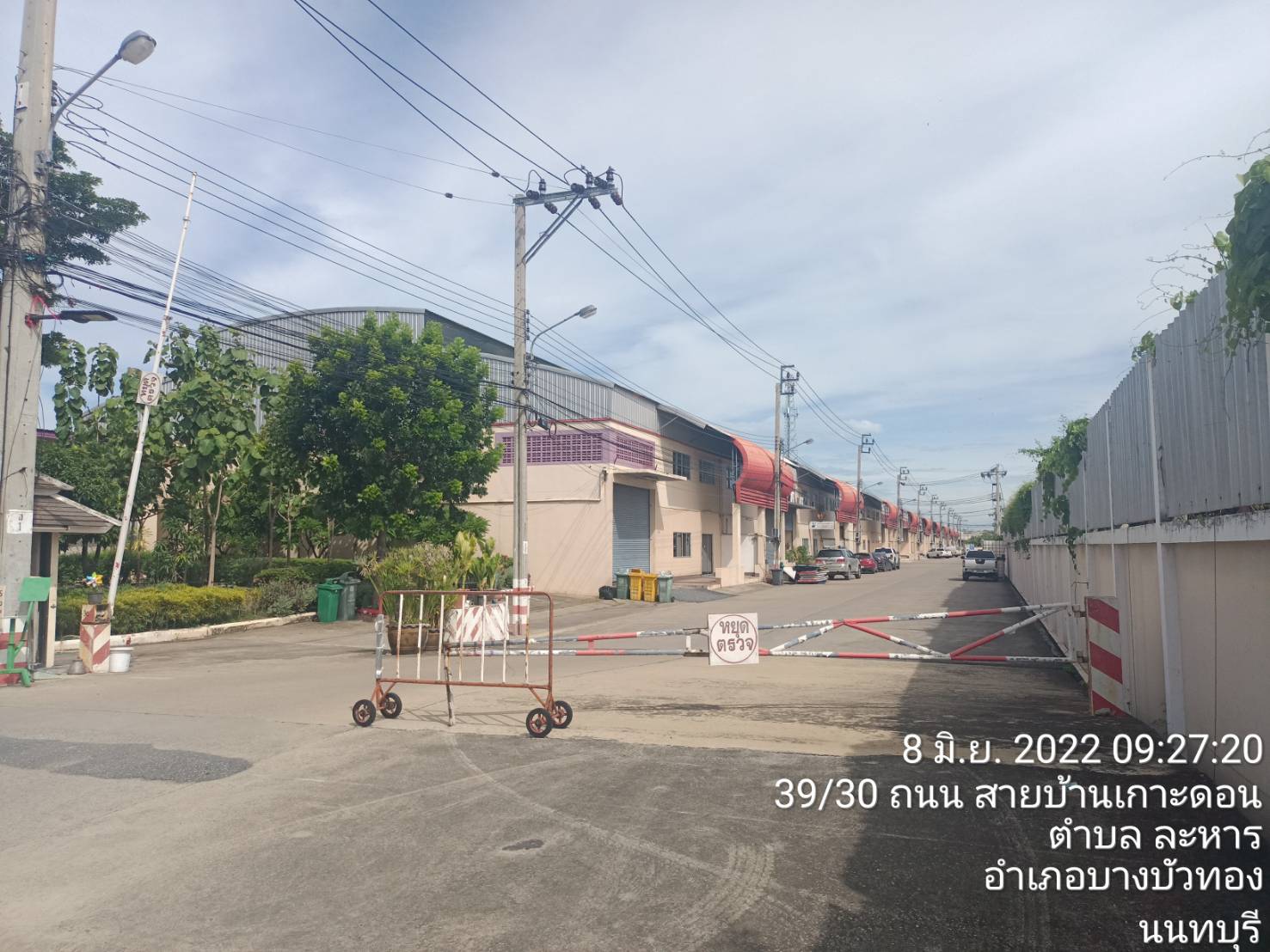 ให้เช่า อาคาร-โกดังโรงงาน บนถนนสาย345  พื้นที่ 450 ตารางเมตร พร้อมสำนักงานออฟฟิศ 2 ชั้น