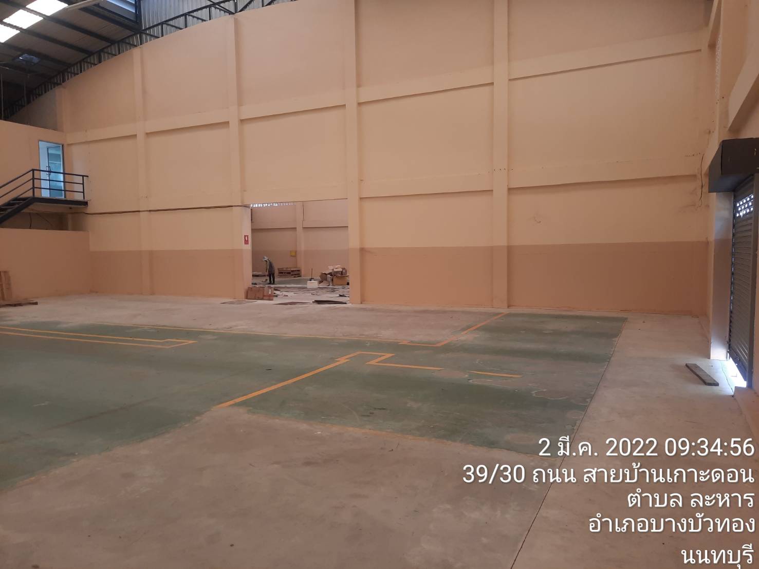 ให้เช่า อาคาร-โกดังโรงงาน บนถนนสาย345  พื้นที่ 450 ตารางเมตร พร้อมสำนักงานออฟฟิศ 2 ชั้น