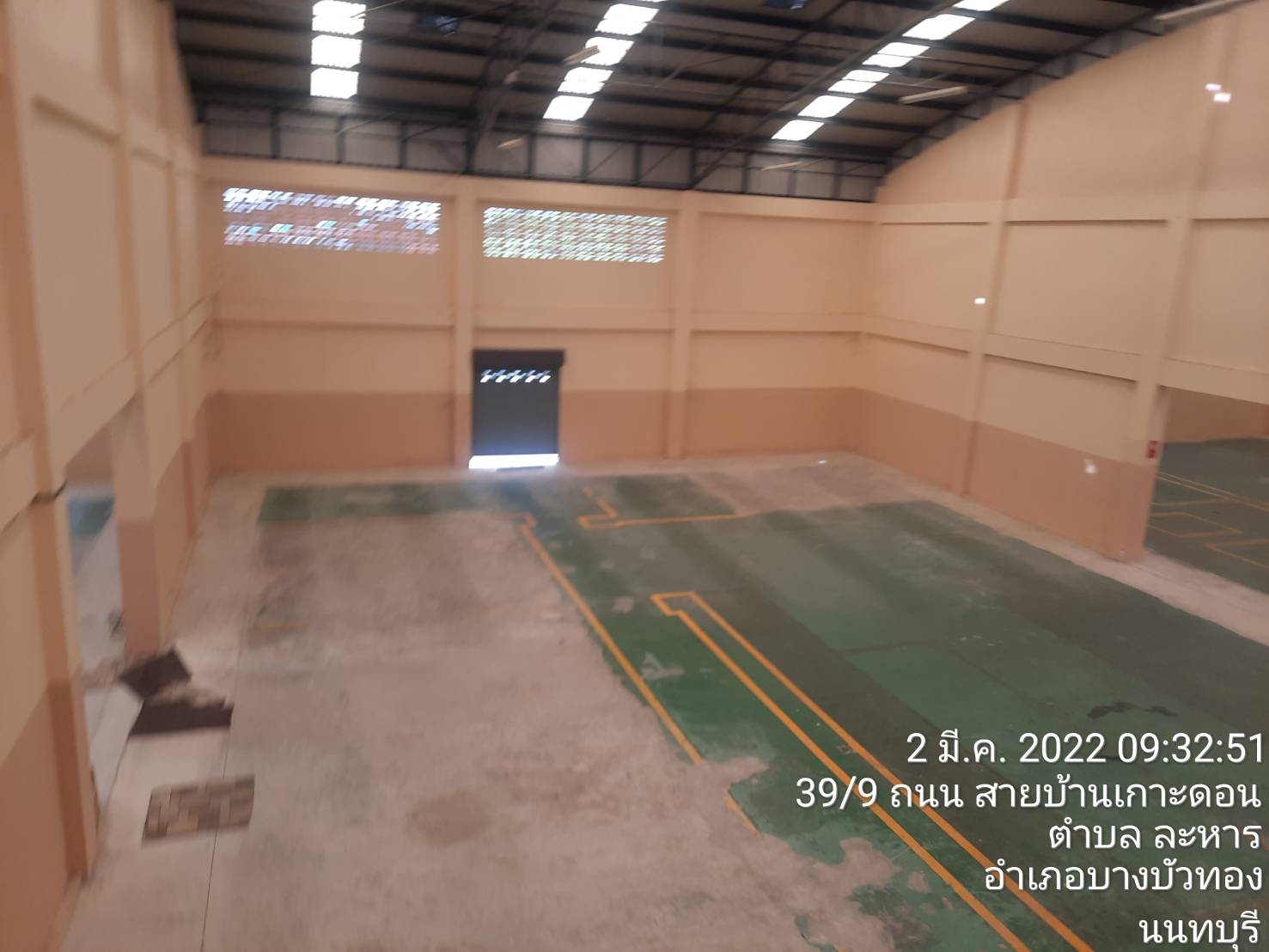 ให้เช่า อาคาร-โกดังโรงงาน บนถนนสาย345  พื้นที่ 450 ตารางเมตร พร้อมสำนักงานออฟฟิศ 2 ชั้น