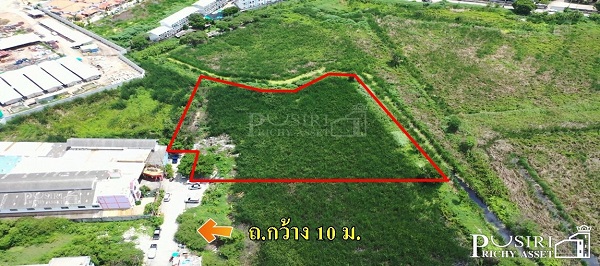 ที่สีม่วง 2 ไร่เศษ ถูกเกือบเท่าราคาประเมิน ไฟฟ้า ประปาพร้อม แถมเดินทางสะดวกใกล้สาย 5