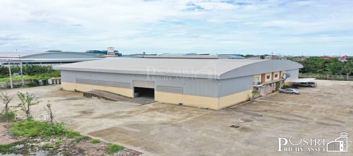 ที่ทำเลทอง 7 ไร่เศษ ติดพระราม 2 หน้ากว้าง 83 ม. พร้อมโกดัง 2,000 ตร.ม. เยื้องไทยวัสดุ-มหาชัย KK3582S