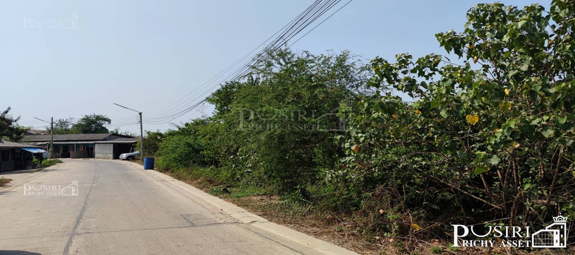 ที่สวยสร้างโรงงาน 6.5 ไร่ หน้ากว้าง 105 ม. พร้อมการระบายน้ำลงคลองด้านหลังได้ทันที สาธารณูปโภคครบ สะดวกบนถนนสมุทรสาคร-โคกขาม (ถนนกิจมณี)  KK3967S