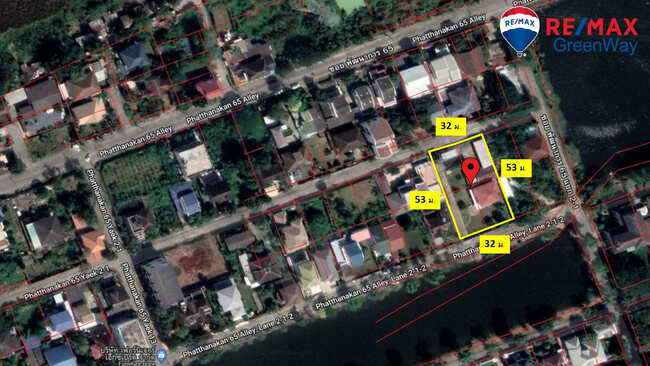 ที่ดิน ติดทะเลสาบ เมืองทองการ์เด้น พัฒนาการ 65 422 ตรว. โครงการสงบ ทำเลดี ใกล้ถนนเมนหลายสาย
