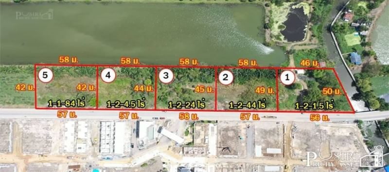 ทั้งสวยและคุ้มค่า ขายที่หน้า กว้างๆ 286 เมตร เพียง 450 เมตร จากบางนา กม.24 ถมแล้ว พื้นที่สีส้ม ใกล้ วงแหวนรอบ 3 ในราคาพิเศษ - KK3979s