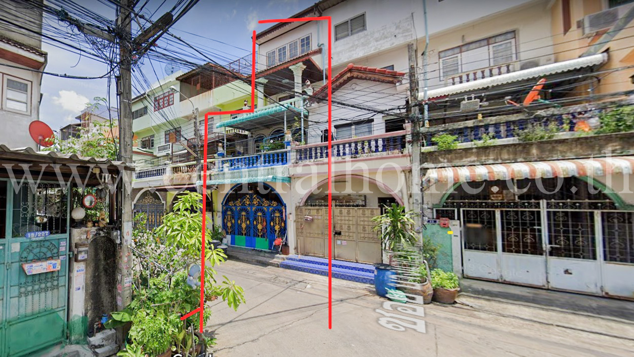 ทาวน์เฮ้าส์ หมู่บ้าน ธารทอง วิลล่า จรัญสนิทวงศ์ 13 
