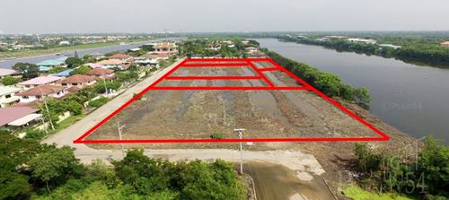 ที่ดินสวย เลือกได้ ตั้งแต่ 314 วา ถึง 8 ไร่ เพียง 300 เมตร จากเส้น สหกรณ์-มหาชัย ถนนใหญ่ 12 เมตร ตลอดทาง - KK2876S