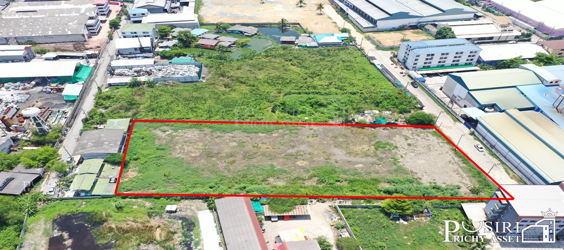 ที่สวย 3.5 ไร่ ที่สีม่วง สร้างโรงงานได้ทุกประเภท ถมพร้อมใช้ พร้อมรั้ว 50% เทรลเลอร์สบาย