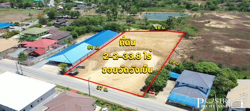 ที่สวย 2.5 ไร่ ย่านนครปฐม ถมพร้อมใช้ได้ทันที สร้างโกดัง โรงงานก็สวย ใกล้กับถนนเพชรเกษมเพียง 3.2 กม. เข้า ซ.วัดวังเย็น