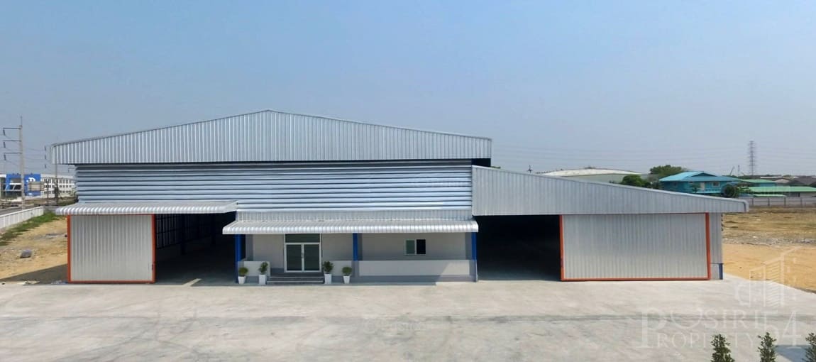 ลดราคาค่าเช่าพิเศษ ! โรงงานใหม่ 1,800 ตร.ม. เน้นคนใช้พื้นที่เยอะๆ ในพื้นที่สีม่วง ใกล้พระราม 2