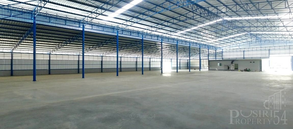 ลดราคาค่าเช่าพิเศษ ! โรงงานใหม่ 1,800 ตร.ม. เน้นคนใช้พื้นที่เยอะๆ ในพื้นที่สีม่วง ใกล้พระราม 2