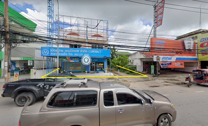 ขายที่ดินเปล่าพร้อมบ้าน 2 หลัง กลางเมืองร้อยเอ็ด ห่างจากบึงพลาญชัย 200 เมตร