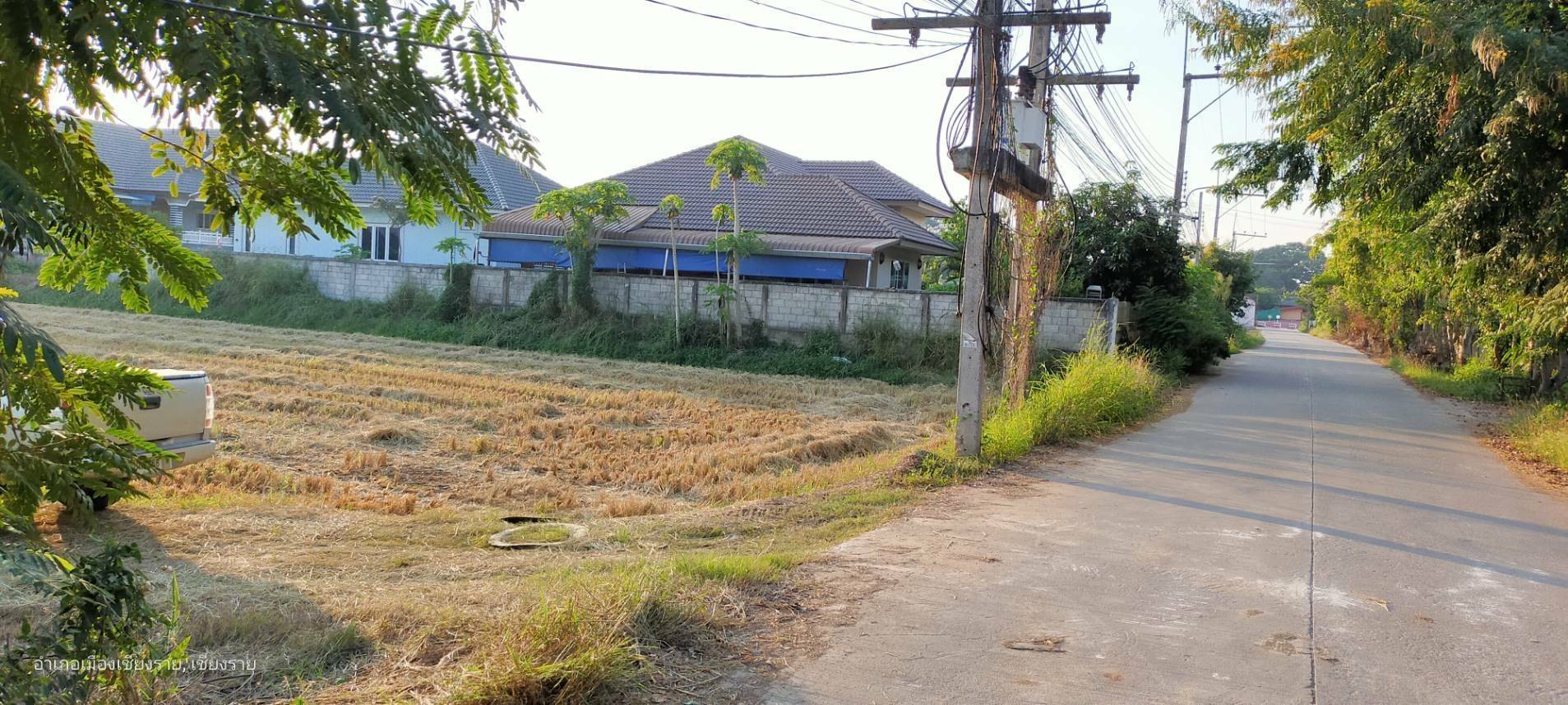 ขายที่ดินเปล่า ตั้งอยู่ ต.ท่าสาย อ.เมืองเชียงราย 