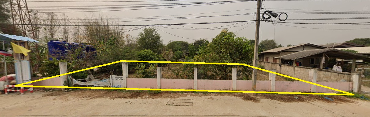 ขายที่ดินเปล่าติดถนนเขตชุมชน ต.ป่าก่อดำ อ.แม่ลาว จ.เชียงราย