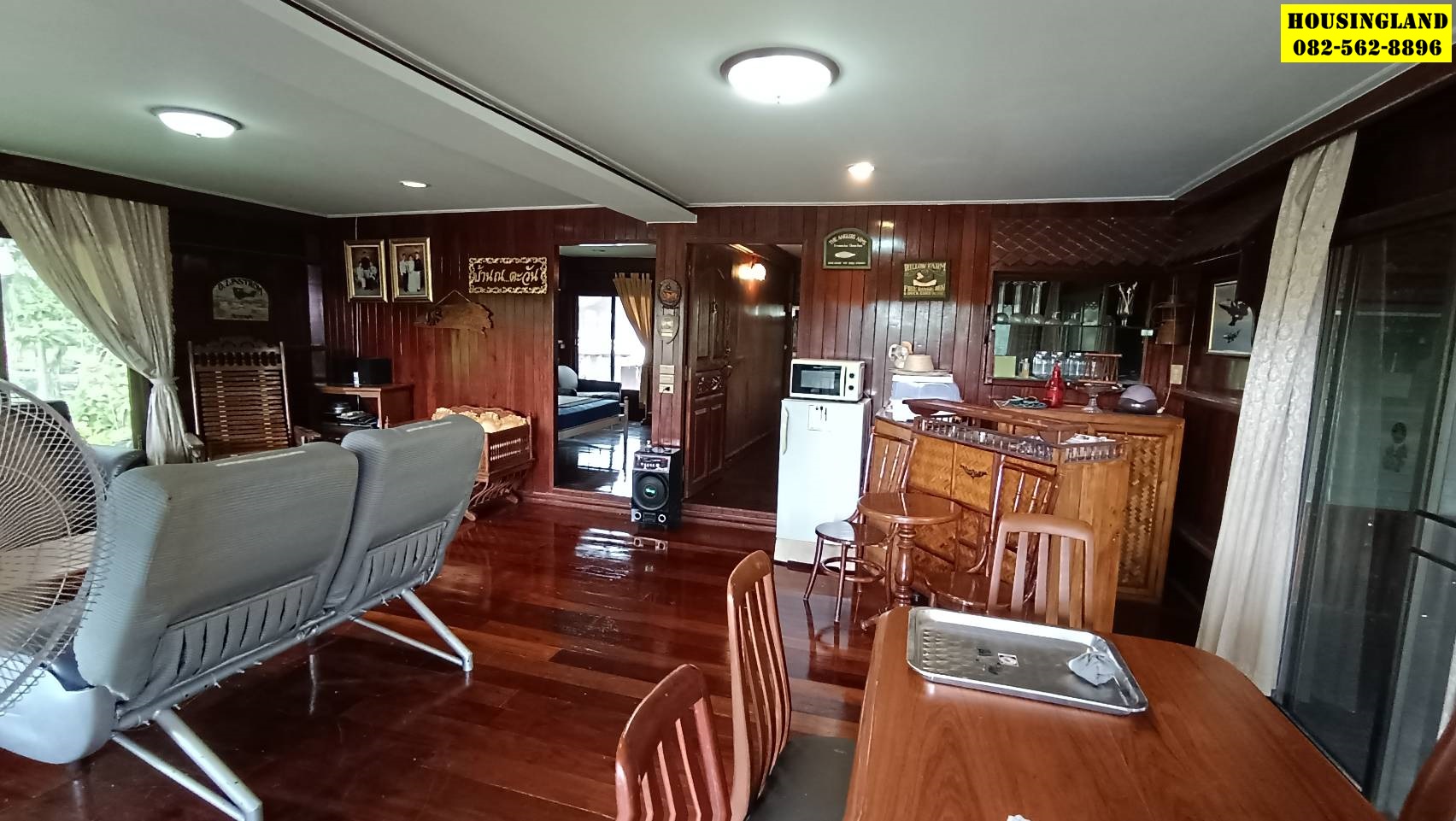 ขายด่วนที่ดินพร้อมบ้านเรือนไทย บ้านบางปรัง ตำบลศรีจุฬา อำเภอเมืองนครนายก จังหวัดนครนายก   