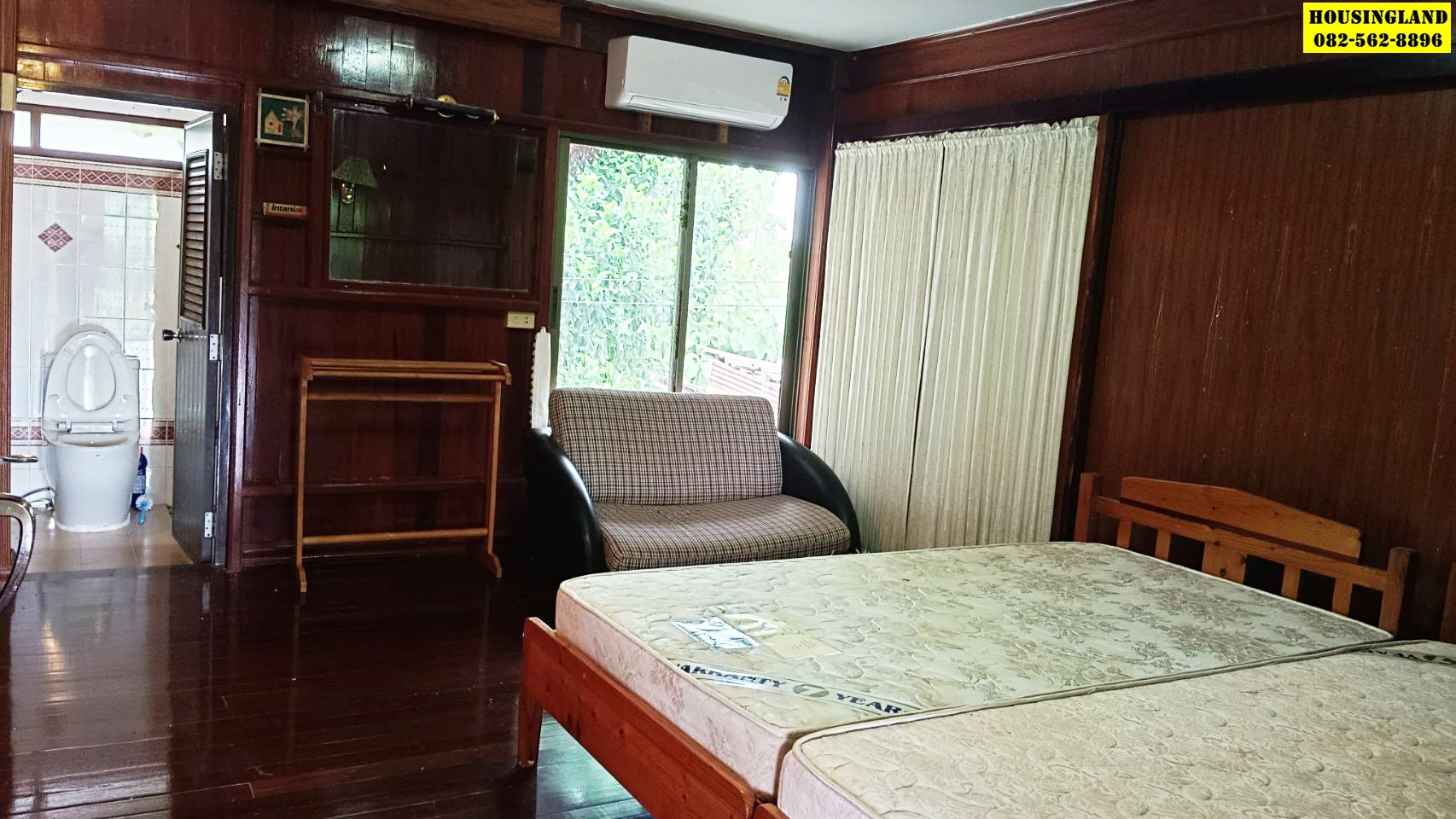 ขายด่วนที่ดินพร้อมบ้านเรือนไทย บ้านบางปรัง ตำบลศรีจุฬา อำเภอเมืองนครนายก จังหวัดนครนายก   