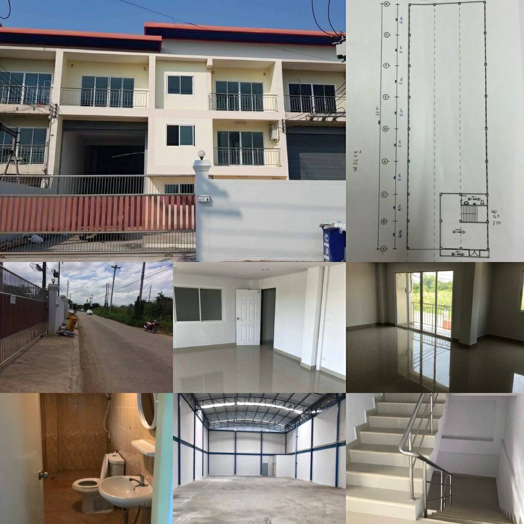 ขายหรือให้เช่า โกดัง โรงงาน+ออฟฟิศ ซอยฟอร์เลิฟ อำเภอเมือง จังหวัดสมุทรสาคร  Warehouse for rent, Soi forlove, District, samut sakhon