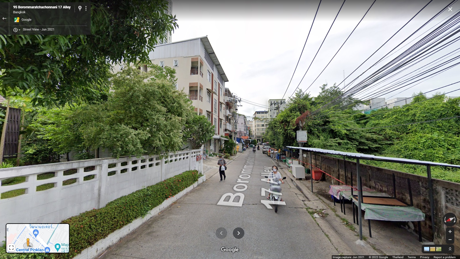 ที่ดินเนื้อที่1ไร่ ใกล้เซ็นทรัลปิ่นเกล้า ห่างถนนใหญ่100เมตร