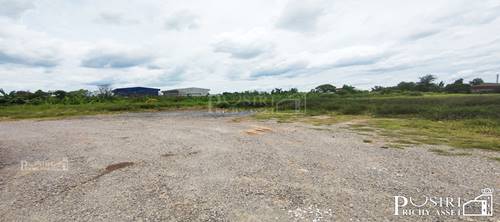 มั่นใจ สร้างได้ทุกโรงงาน บนที่ สีม่วงเเท้ทั้งเเปลง 19 ไร่เศษ หน้ากว้างอลัง 152 ม. เทรลเลอร์เข้า-ออกสะดวก ใกล้ถนนเศรษฐกิจเเละพุทธสาคร KK5112S