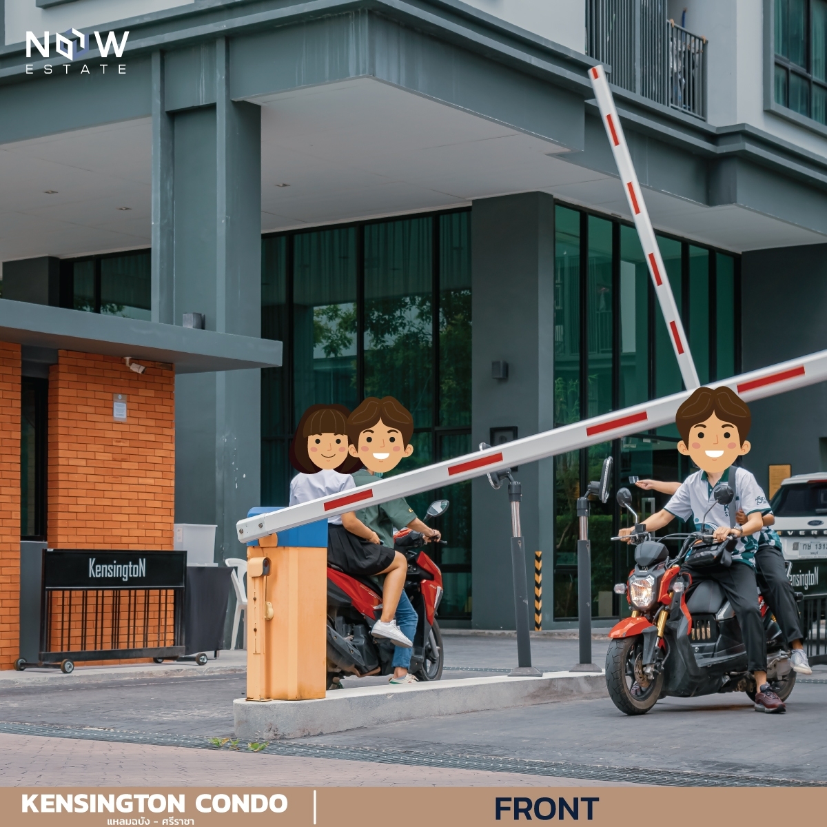 ขายคอนโด Kensington แหล่งที่พักของนักศึกษาม.เกษตรศรีราชา (พร้อมอยู่)