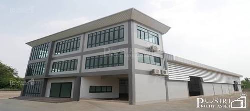 ขาย โรงงานสวยสไตล์โมเดิร์น 1 ไร่ เงียบสงบ อยู่หลังสุดท้าย บรรยากาศดี ด้านข้างติดคลองพร้อมเขื่อนและรั้วคอนกรีต เดินทางสะดวกใกล้ทั้ง ถ.เศรษฐกิจ และ สายใยรัก - KK3241S