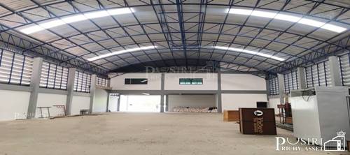 ขาย โรงงานสวยสไตล์โมเดิร์น 1 ไร่ เงียบสงบ อยู่หลังสุดท้าย บรรยากาศดี ด้านข้างติดคลองพร้อมเขื่อนและรั้วคอนกรีต เดินทางสะดวกใกล้ทั้ง ถ.เศรษฐกิจ และ สายใยรัก - KK3241S