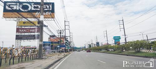 สร้างโรงงานได้ทุกประเภท กับที่สีม่วง 11 ไร่เศษ หน้ากว้าง 78 ม. เทรลเลอร์เข้าออกสะดวก ใกล้ ถ. เศรษฐกิจและ พุทธสาคร ในราคาพิเศษ - KK1320s