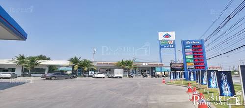 ที่ สวยสร้างโกดัง 38 ไร่เศษ หน้ากว้างถึง 200 ม. ติดถนน ที่รถเทรลเลอร์ เข้าออกสบาย ใกล้ถนนบ้านแพ้ว พระราม 2 คุ้มค่ากว่าที่อื่นๆ 17% - KK1044S