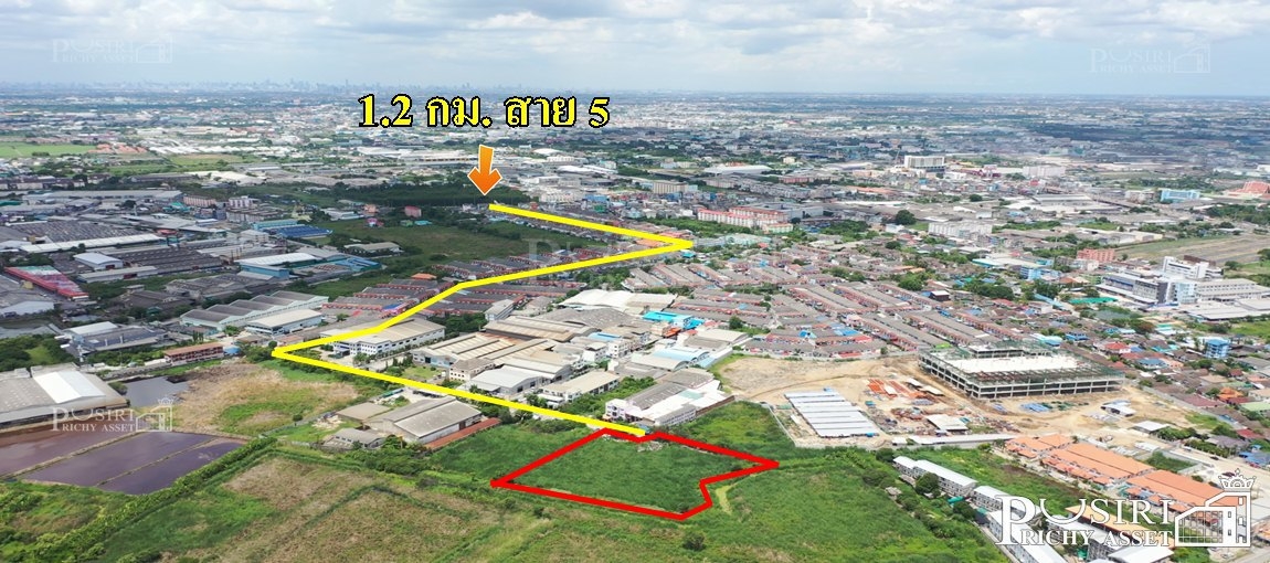 แปลงสุดท้าย ที่สวยในพื้นที่สีม่วง 2 ไร่เศษ ถูกเกือบเท่าราคาประเมิน ไฟฟ้า ประปาพร้อม แถมเดินทางสะดวกใกล้สาย 5  KK1348S