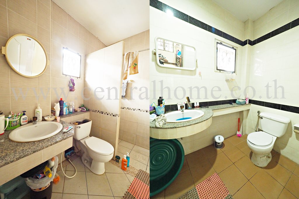 บ้านแฝด หมู่บ้าน บุรีรมย์  วงแหวน - ปิ่นเกล้า หน้าบ้านไม่ชนใคร