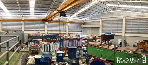 ขายโรงงาน 151.9 ตร.ว พร้อม เครน 2 ตัน + ห้องพักคนงาน และพื้นที่ด้านข้าง ที่สามารถต่อเติมได้ ซ.ท่าข้าม 16 - KK3773S