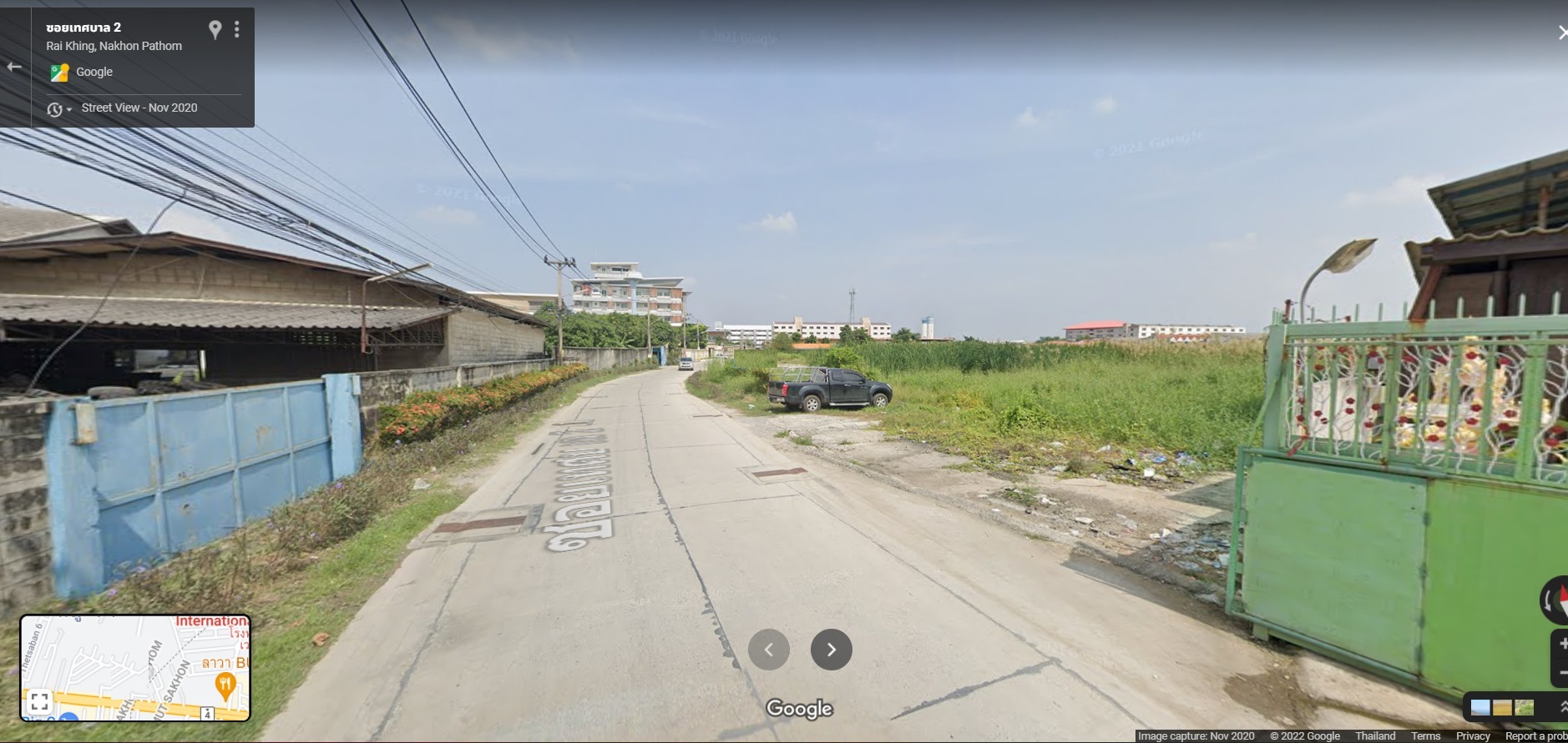 ที่ดิน7ไร่พื้นที่สีม่วงเยื้องBig Cอ้อมใหญ่ ใกล้ถนนเพชรเกษม200เมตร