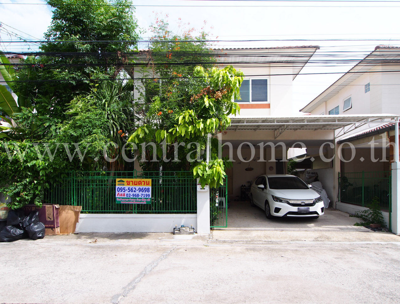 บ้านแฝด หมู่บ้าน ศุภาลัยวิลล์ ปทุมธานี สายในน