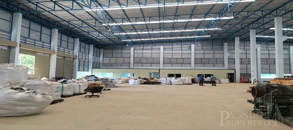 ครบเครื่องคุ้มค่า โรงงานใหม่ เกือบ 6 ไร่ โรงงานใหญ่ 40*48 เมตร พื้นรับ 5 ตัน/ตร.ม. แถมใบ รง.4 (105) และ 53 พลาสติก และระบบอื่นๆ ใกล้ตลาดบ่อวิน  ขายโรงงานชลบุรี  KK1682S